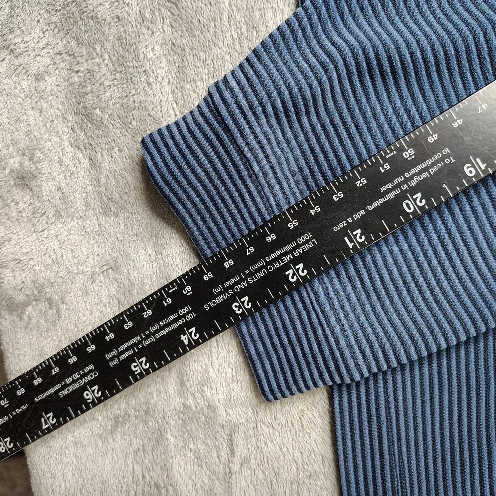Tommy Bahama Polo Shirt Mens XL Blue‎ Ribbed Long Sleeve Marlin Logo Knit